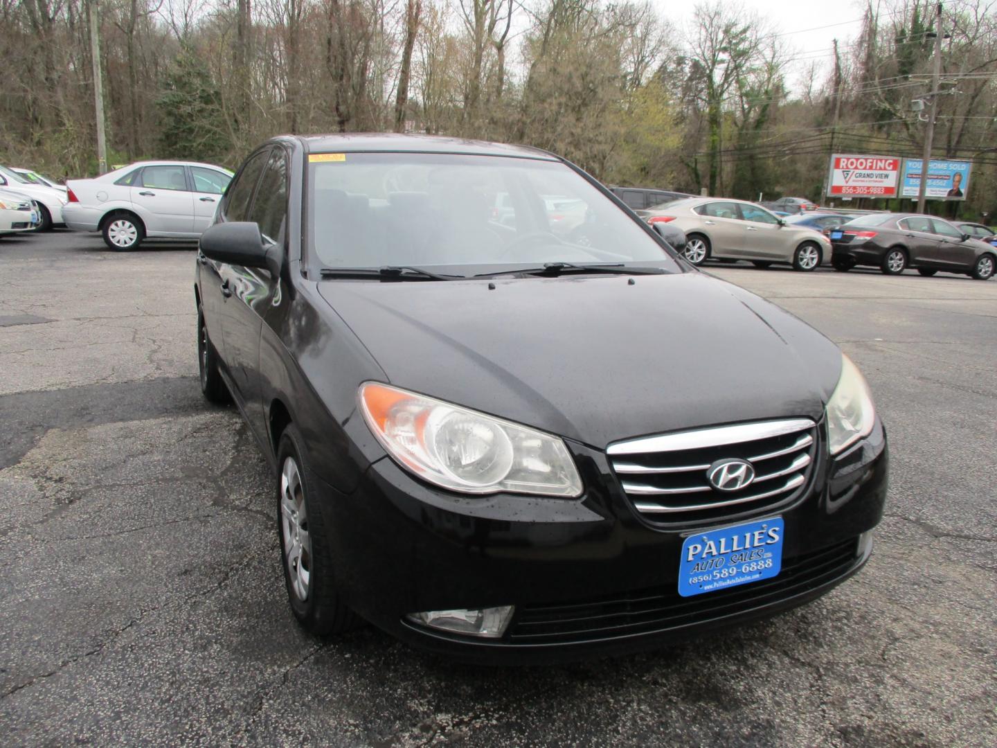 2010 BLACK Hyundai Elantra (KMHDU4AD0AU) with an 2.0L L4 DOHC 16V engine, AUTOMATIC transmission, located at 540a Delsea Drive, Sewell, NJ, 08080, (856) 589-6888, 39.752560, -75.111206 - Photo#8